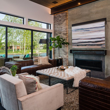 Industrial Family Room