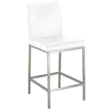 Revo Counter Chair, White