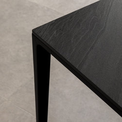 Minimalist Table &ndash; Innovation S - Black Sandstone / Black - Dining Tables