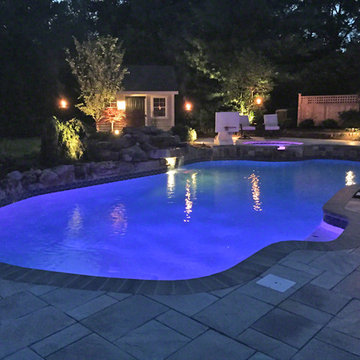 Swimming Pool at Dusk