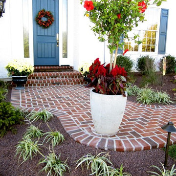 Front Brick Walkway