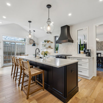 Black and White and Better All Over Kitchen