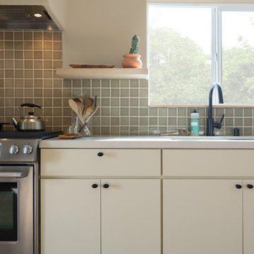 Subdued Minimalist Style in a Spanish Colonial Home