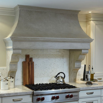 Cast stone Kitchen Hood in Boston