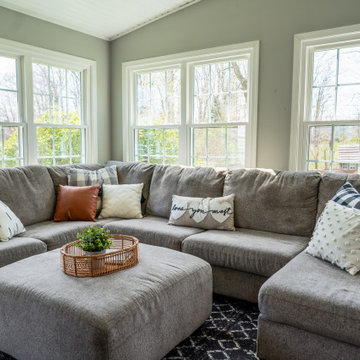 Living Room Double Hung Bright Space
