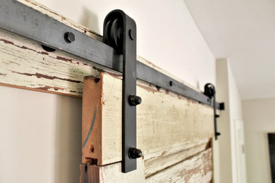 Bathroom - rustic bathroom idea in Atlanta
