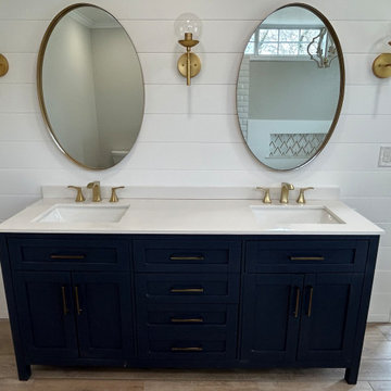 Gold Elegance Bathroom - Stunning Before & After