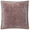 Loloi Cotton Velvet Pillow Cover in Purple finish P011P0603PU00PIL3