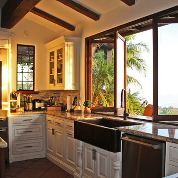 Bi-Fold Kitchen Passthrough Window