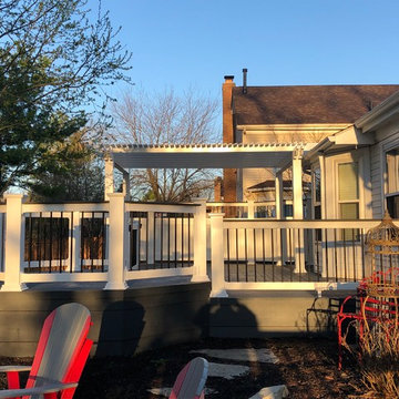 Hilliard OH Deck Replacement and Low Maintenance Pergola