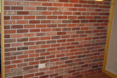 Installing an Interior Brick Wall