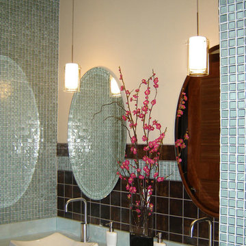 Iridescent Glass Tile Ideas