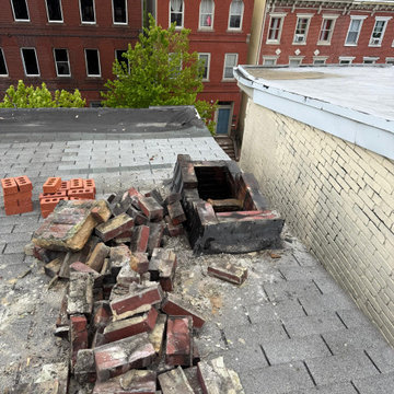 Brick Chimney Remodel