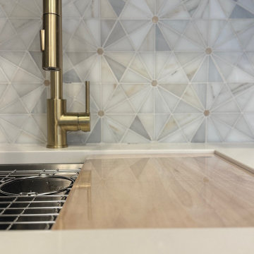 Modern Kitchen Backsplash by Cabanilla Design Collective