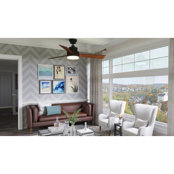 Luxury Modern Ceiling Fan, Olde Bronze, UHP9211, Capitola Collection