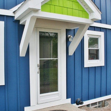 Ann Arbor Covered Front Porch With Lots Of Color