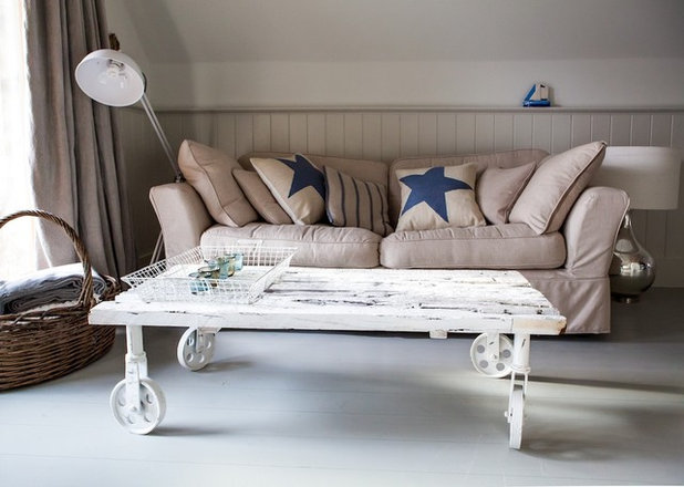 Dem Meer ganz nah! 10 Tipps für Wohnzimmer im maritimen Stil