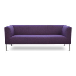 Laguna Sofa- Deep Maroon Camira Wool - Sofas