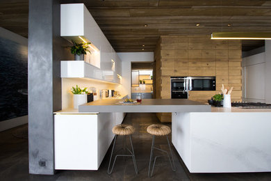Kitchen - contemporary kitchen idea in Other