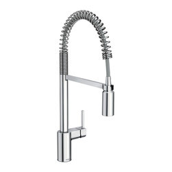 Align Chrome One-Handle Pre-Rinse Spring Pulldown Kitchen Faucet - Products