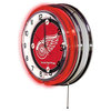 Detroit Red Wings 19" Neon Clock