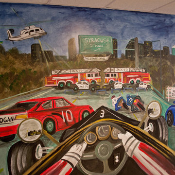 Car Mural Wall