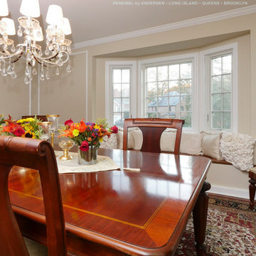 Gorgeous Bay Window in Formal Dining Room - Renewal by Andersen Long Island
