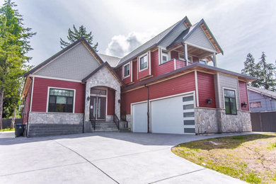 Inspiration for a modern exterior home remodel in Vancouver