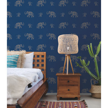 Elephant Walk Peel & Stick Wallpaper