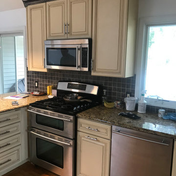 Kitchen Refacing Project (BEFORE PHOTO)