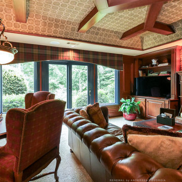 New Windows & Patio Door in Luxurious Family Room - Renewal by Andersen Georgia