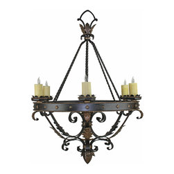 Hand Forged Iron Chandelier Designs - Products