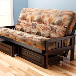 Monterey Espresso Futon | Canadian Futon Mattress - Products