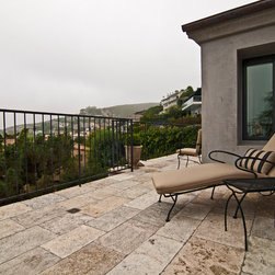 Patio layout showcasing our unique stone elements in architectural settings. - Wall And Floor Tile