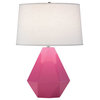 Delta Table Lamp, Schiaparelli Pink