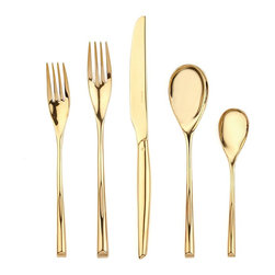 Sambonet H Art Gold 5-Piece Place Setting - Flatware And Silverware Sets