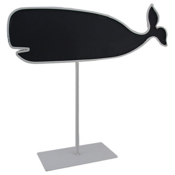 Whale Shaped Chalkboard Sign On Stand