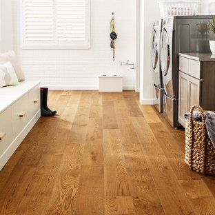 Inspiration for a traditional utility room in Atlanta.