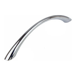 GlideRite Hardware - 5" Loop Cabinet Pull, Polished Chrome - Cabinet And Drawer Handle Pulls