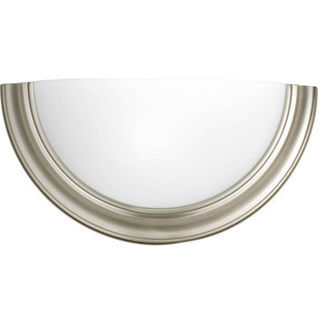 Eclipse 1 Light Wall Sconce, Brushed Nickel