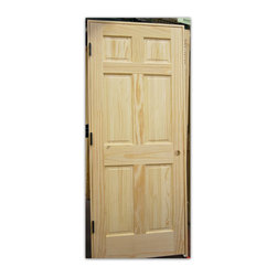 6-Panel Pine Door - Interior Doors