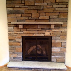 Stone Fireplaces 2014 - Indoor Fireplaces