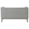 Picket House Hayworth Loveseat, Charcoal