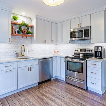 Bright Small Kitchen by Lauren