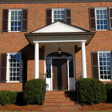 Welcoming Walkways of Genuine Clay Pavers
