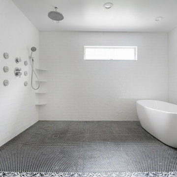 Modern Farmhouse Bathroom- Greenspring
