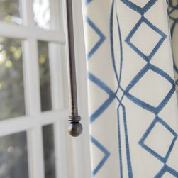 Smith & Noble Premium Crafted Iron Grand Hardware - Curtain Rods