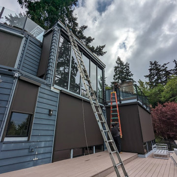 Mercer Island, Motorized Screens for Sun-Facing Windows