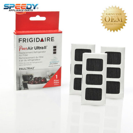 3 Pack Frigidaire PureAir Ultra II Replacement Refrigerator Air Filter PAULTRA2