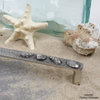 Ocean Pull in Natural Brittannium Metal with 2-M4 Screws, 224mm